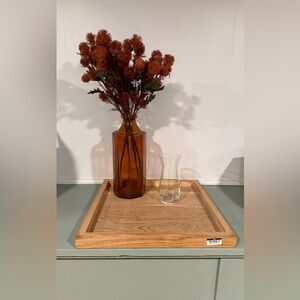 Threshold Natural Teak Tray Target New